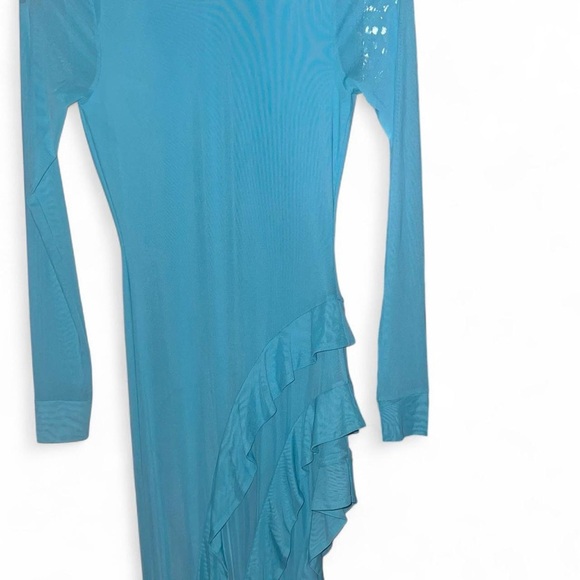 AFRM Dresses & Skirts - AFRM Aqua Long Sleeve Dress